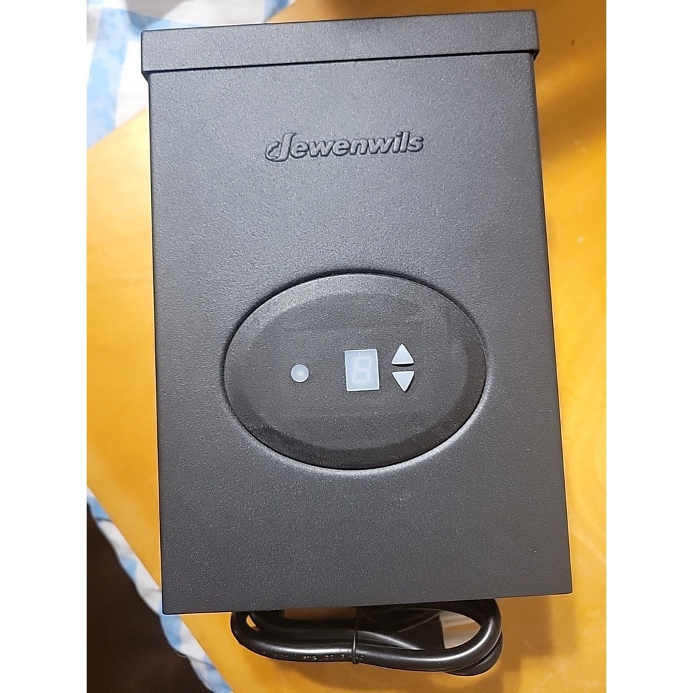 200W Waterproof Low‎ Voltage Transformer with Timer & Photocell for LED Lights